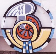 Detailaufnahme eines Wappens
