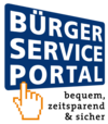 Zur Homepage des Bürgerserviceportals - Öffnet externen Link in neuem Fenster